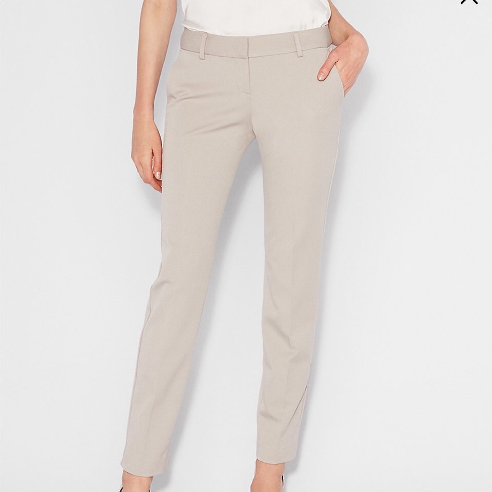 Express Low Rise Columnist Ankle Pant